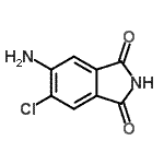 CAS#: 5566-48-3， 5-Amino-6-Chloro-1H-Isoindole-1,3(2H)-Dione