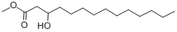structure of CAS# 55682-83-2, 3-Hydroxy-Tetradecanoic Acid Methyl Ester;3-Hydroxytetradecanoic Acid Methyl Ester;3-Hydroxymyristic Acid Methyl Ester;Tetradecanoic Acid, 3-Hydroxy-, Methyl Ester