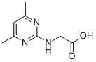 CAS 登录号：55684-37-2， N-(4,6-二甲基-2-嘧啶基)-甘氨酸