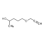 CAS#: 55702-67-5， 5-(2-Propyn-1-Yloxy)-2-Pentanol