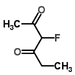 CAS#: 557114-01-9， 3-Fluoro-2,4-Hexanedione