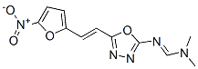 CAS#: 55738-54-0， trans-2-((Dimethylamino)Methylimino)-5-(2-(5-Nitro-2-Furyl)Vinyl)-1,3,4- Oxadiazole)