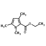 CAS#: 55770-79-1， Ethyl 1,3,5-Trimethyl-1H-Pyrrole-2-Carboxylate