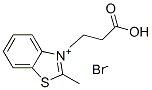 CAS#: 55775-26-3， 3-(2-Carboxyethyl)-2-Methylbenzothiazolium Bromide