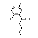 CAS 登录号：558465-76-2， 1-(2,5-二氟苯基)-1-戊醇