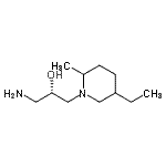 CAS#: 558478-88-9， (2S)-1-Amino-3-(5-Ethyl-2-Methyl-1-Piperidinyl)-2-Propanol
