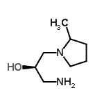 CAS#: 558479-20-2， (2R)-1-Amino-3-(2-Methyl-1-Pyrrolidinyl)-2-Propanol