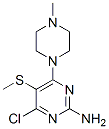 CAS#: 55921-66-9， 4-Chloro-6-(4-Methylpiperazino)-5-(Methylthio)Pyrimidin-2-Amine