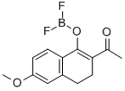 CAS#: 55923-08-5， (T-4)-[2-(Acetyl)-3,4-Dihydro-6-Methoxy-1(2H)-Naphthalenonato]Difluoro-Boron