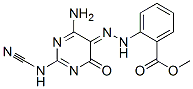 CAS#: 55994-71-3， Methyl 2-[(2Z)-2-[4-Amino-2-(Cyanoamino)-6-Oxo-Pyrimidin-5-Ylidene]Hydrazinyl]Benzoate
