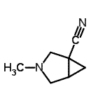 CAS#: 56062-58-9， 3-Methyl-3-Azabicyclo[3.1.0]Hexane-1-Carbonitrile