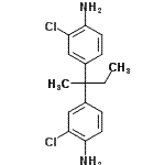 CAS#: 56079-11-9， 4,4'-(2,2-Butanediyl)Bis(2-Chloroaniline)