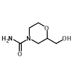 CAS 登录号：561013-23-8， 2-(羟基甲基)-4-吗啉甲酰胺