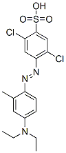 CAS#: 56125-08-7， 2,5-Dichloro-4-[[4-(Diethylamino)-o-Tolyl]Azo]Benzenesulphonic Acid