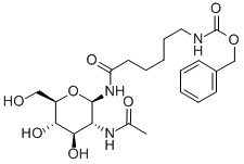 CAS#: 56146-89-5， [6-[[2-(Acetylamino)-2-Deoxy-beta-D-Glucopyranosyl]Amino]-6-Oxohexyl]-Carbamic Acid Phenylmethyl Ester