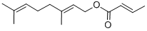 CAS#: 56172-46-4， 2-Butenoic Acid (2E)-3,7-Dimethyl-2,6-Octadien-1-Yl Ester