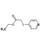 CAS#: 56201-90-2， Ethyl (4-Pyridinylsulfanyl)Acetate