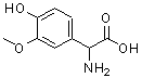 CAS#: 56246-88-9， Amino(4-Hydroxy-3-Methoxyphenyl)Acetic Acid