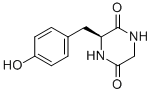 CAS#: 5625-49-0， (3S)-3-((4-Hydroxyphenyl)Methyl)-2,5-Piperazinedione