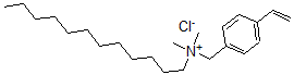CAS#: 56307-84-7， Dimethyldodecyl(4-Vinylbenzyl)Aminium·Chloride