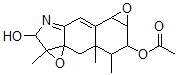 CAS#: 56349-25-8， 1a,2,4b,5a,6,7,7a,8-Octahydro-1a,7,7a-trimethyl-Oxireno(c)oxireno(3,4)benz(1,2-f)indole-2,6-diol 6-acetate