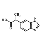 CAS#: 56353-61-8， 2-(1H-Benzimidazol-6-Yl)Propanoic Acid