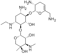 CAS#: 56391-56-1， Netilmicin