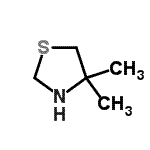 CAS#: 56400-70-5， 4,4-Dimethyl-1,3-Thiazolidine