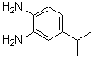 结构式 CAS# 56471-90-0, 4-异丙基-1,2-苯二胺
