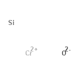 structure of CAS# 56488-64-3, Chromous, Oxygen(-2) Anion, Silicon