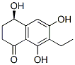 CAS#: 56495-97-7， (4R)-7-Ethyl-3,4-dihydro-4,6,8-trihydroxy-1(2H)-Naphthalenone