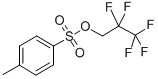 structure of CAS# 565-42-4, 1H,1H-Pentafluoropropyl p-Toluenesulfonate;P-Toluenesulfonic Acid 2,2,3,3,3-Pentafluoropropyl Ester 2,2,3,3,3-Pentafluoropropyl Tosylate;1H,1H-PENTAFLUOROPROPYL P-TOLUENESULFONATE, 98% MIN.;2,2,3,3,3-Pentafluoropropyl P-Toluenesulfonate