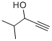 structure of CAS# 565-68-4, 4-Methyl-1-Pentyn-3-Ol;Sbb009138;1-Isopropylpropargyl Alcohol;1-Pentyn-3-Ol, 4-Methyl-