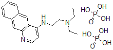 CAS#: 56548-51-7， N'-Benzo[g]Quinolin-4-Yl-N,N-Diethylethane-1,2-Diamine Phosphate