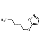 CAS#: 56563-74-7， 5-(Pentyloxy)-1,2-Oxazole
