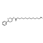 CAS#: 56599-86-1， 2-Phenyl-1,3-Dioxan-5-Yl Myristate