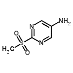 CAS#: 56621-92-2， 2-(Methylsulfonyl)-5-Pyrimidinamine