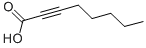 structure of CAS# 5663-96-7, 2-Octynoic Acid;Lmfa01030577;Pentylpropiolic Acid;243868_Aldrich