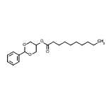 CAS#: 56630-72-9， 2-Phenyl-1,3-Dioxan-5-Yl Decanoate