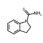 CAS#: 56632-37-2， 1-Indolinecarbothioamide