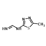 CAS#: 56684-74-3， N-(5-Methyl-1,3,4-thiadiazol-2-yl)imidoformamide