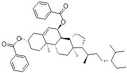 CAS#: 56698-81-8， Stigmast-5-Ene-3beta,7alpha-Diol Dibenzoate