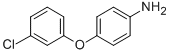structure of CAS# 56705-51-2, 4-(3-Chlorophenoxy)Benzamide;[4-(3-Chlorophenoxy)Phenyl]Amine;Zinc00859176;Ald-N026742