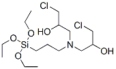 CAS#: 56709-05-8， 1,1'-[[3-(Triethoxysilyl)Propyl]Imino]Bis[3-Chloropropan-2-Ol]