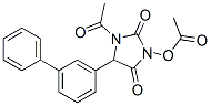 CAS#: 56775-94-1， 1-Acetyl-3-Acetoxy-5',5-Diphenylhydantoin