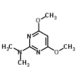 CAS#: 56873-65-5， 4,6-Dimethoxy-N,N-Dimethyl-2-Pyrimidinamine