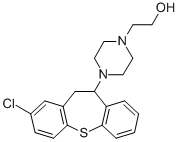 CAS#: 56934-18-0， 4-(2-Chloro-10,11-dihydrodibenzo[b,f]thiepin-10-yl)-1-Piperazineethanol
