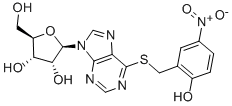 CAS#: 56964-73-9， S-(2-Hydroxy-5-Nitrobenzyl)-6-Thioinosine