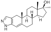 CAS#: 5697-57-4， 17alpha-Methyl-2'H-androsta-2,4-dieno[3,2-c]pyrazol-17beta-ol