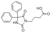 CAS#: 56976-66-0， 5,5-Diphenylhydantoin-3-Butyric Acid